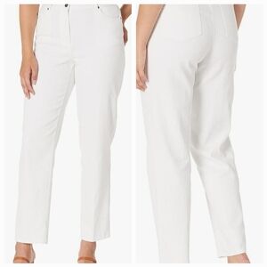 Ruby Rd. Women's Size Plus Classic Flat Front Denim Jean